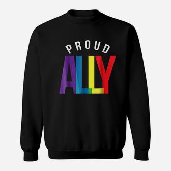 Proud Ally Sweatshirt | Crazezy