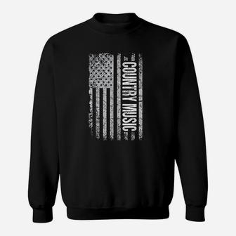 Proud American Flag Country Music Deep South Sweatshirt | Crazezy