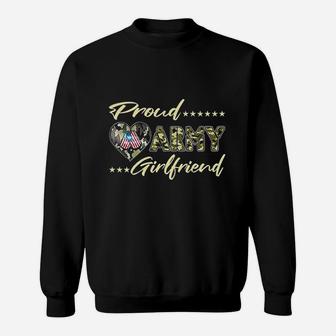 Proud Army Girlfriend Sweatshirt | Crazezy CA