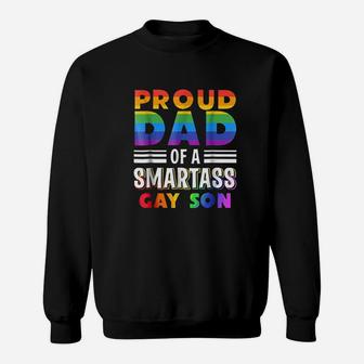 Proud Dad Of A Gay Son Sweatshirt | Crazezy UK