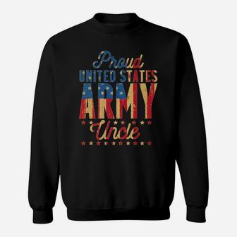 Proud United States Army Uncle Shirt - Army Uncle Apparel Co Sweatshirt | Crazezy