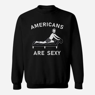 Psalm Life Americans Are Lincoln Sweatshirt | Crazezy DE
