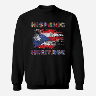 Puerto Rico Hispanic Heritage Month Sweatshirt - Thegiftio UK
