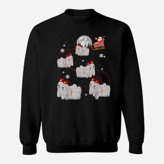 Puli Reindeer Santa Xmas Sweatshirt - Monsterry