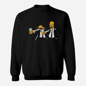 Pulp Simpson colour Sweatshirt - Thegiftio UK