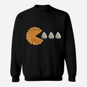 Pumpkin Pie Thanksgiving Day Funny Gift Sweatshirt | Crazezy