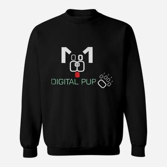 Puppy Gaymer Digital Pup Sweatshirt | Crazezy