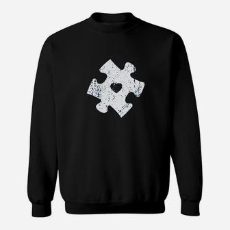 Puzzle For Women Awareness Gifts For Her Sweatshirt | Crazezy