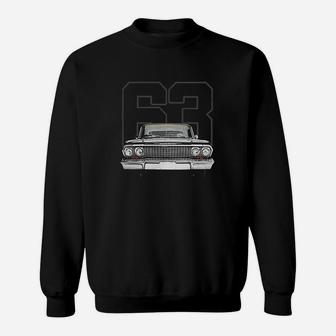 R Built 1963 Impala Front Sweatshirt | Crazezy