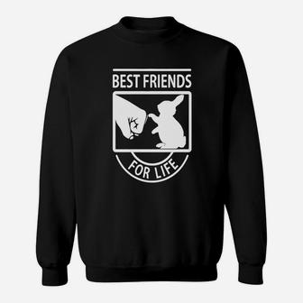 Rabbit Best Friends For Life Shirt Sweatshirt - Thegiftio UK