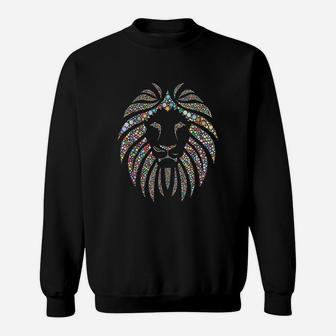 Rainbow Lion Sweatshirt | Crazezy UK