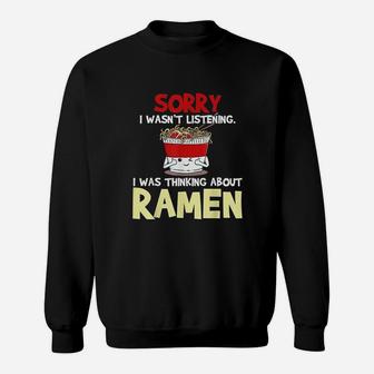 Ramen Japanese Noodles Funny Sweatshirt | Crazezy DE