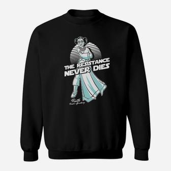 Rbg The Resistance Never Dies Sweatshirt - Monsterry