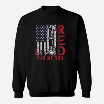 Red Friday For My Deployed Son My Hero Sweatshirt | Crazezy CA