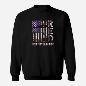 Red Friday Military Support Our Troops Us Flag Army Sweatshirt | Crazezy CA
