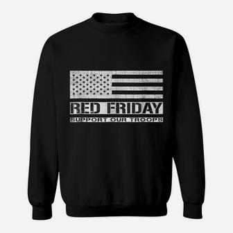 Red Friday Military Veteran Shirt, Support Our Troops Shirts Sweatshirt | Crazezy