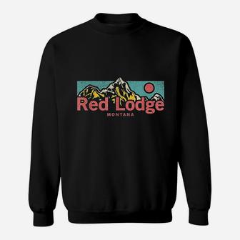 Red Lodge Montana Sweatshirt | Crazezy