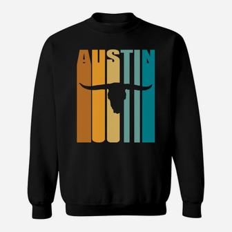 Retro 70S Austin Hoodie Vintage Longhorn Texas Shirt Sweatshirt | Crazezy AU