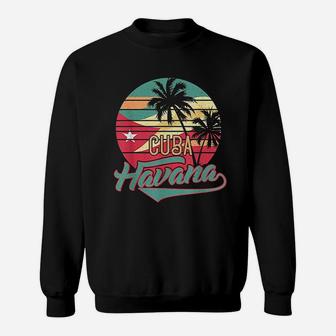 Retro Havana Cuba Sweatshirt | Crazezy DE