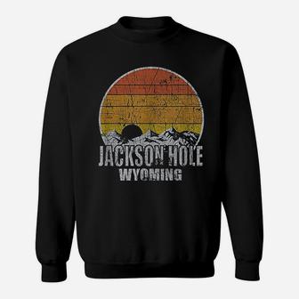 Retro Jackson Hole Wyoming Sweatshirt - Thegiftio UK