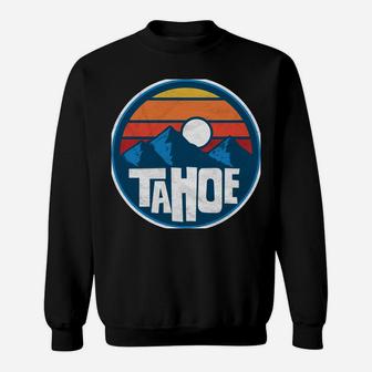 Retro Lake Tahoe Vintage Mountains Graphic Hoodie Sweatshirt | Crazezy DE