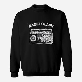 Retro Punk Radio Clash Sweatshirt | Crazezy