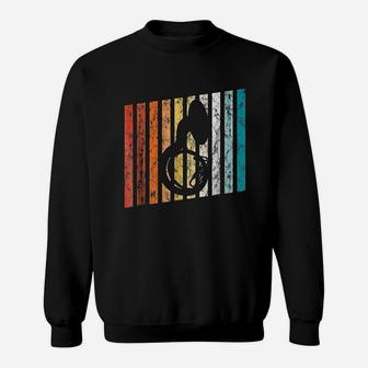 Retro Sousaphone Tuba 70S Music Band Distressed Gift Sweatshirt | Crazezy CA