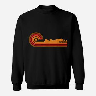 Retro Style Ocean City Maryland Skyline Sweatshirt | Crazezy UK