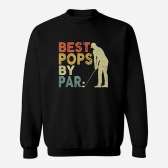 Retro Vintage Best Pops By Par Golf Gifts For Mens Sweatshirt | Crazezy AU