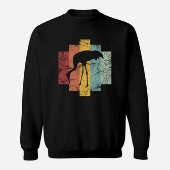 Retro Vintage Shape Sandhill Crane Lover Shirt Safari Pet Sweatshirt | Crazezy DE