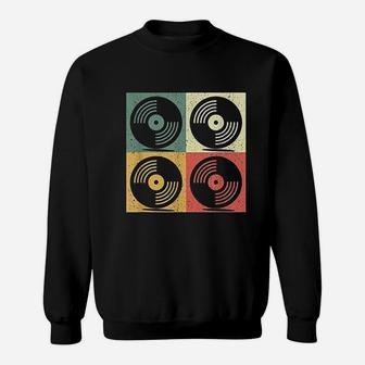 Retro Vinyl Record Sweatshirt | Crazezy CA