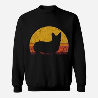 Retro Welsh Corgi Shirt Dog Mom Dog Dad Gift Vintage Corgi Sweatshirt | Crazezy