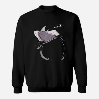Rhinoceros Sleeping Animal Sweatshirt | Crazezy DE