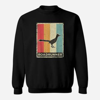 Roadrunner Lover Vintage Retro Poster Animal Sweatshirt | Crazezy