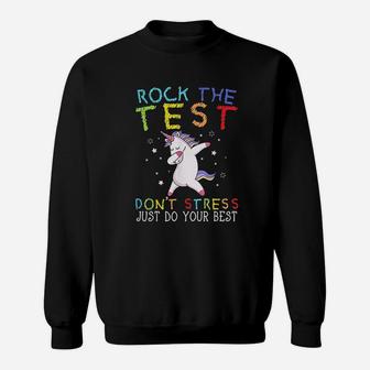 Rock The Test Sweatshirt | Crazezy