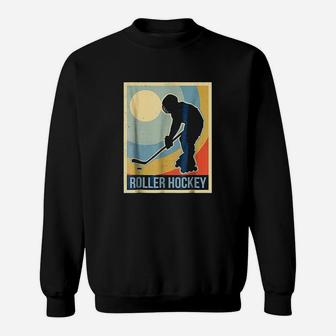 Roller Hockey Vintage Sweatshirt | Crazezy