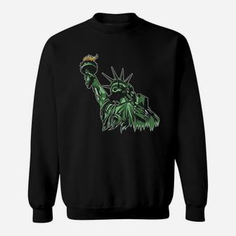 Rotting Statue Of Liberty Sweatshirt | Crazezy UK