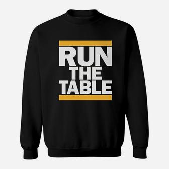 Run The Table Football Sweatshirt - Thegiftio