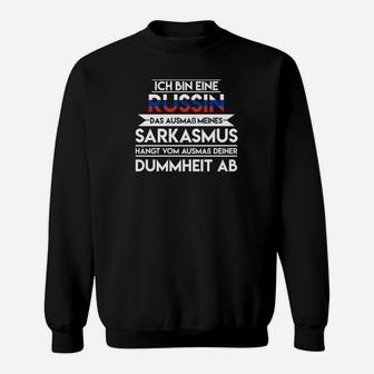 Russland Ausmasht Sarkasmus Sweatshirt - Seseable