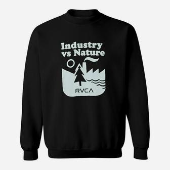 Rvca Industry Vesus Nature Sweatshirt - Thegiftio UK