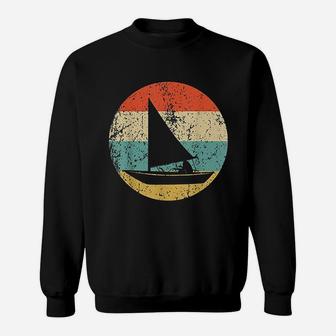 Sailing Vintage Retro Sail Boat Sweatshirt | Crazezy