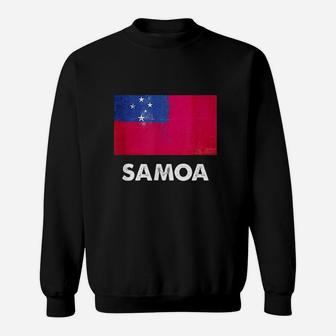 Samoa Flag Sweatshirt | Crazezy