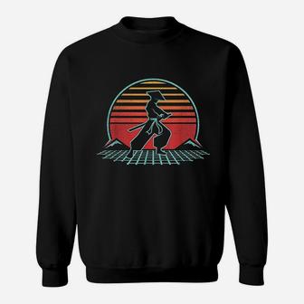 Samurai Warrior Bushido Japan Retro 80S Style Gift Sweatshirt | Crazezy DE