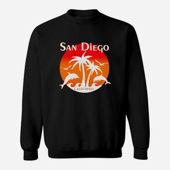 San Diego California Tourist Souvenir Sweatshirt - Thegiftio UK