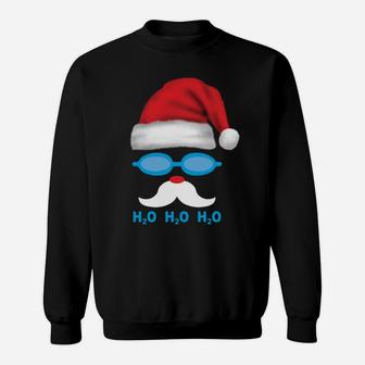 Santa Swimming Special Sweatshirt - Monsterry DE