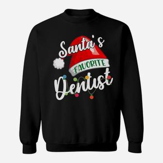 Santa's Favorite Dentist Sweatshirt - Monsterry