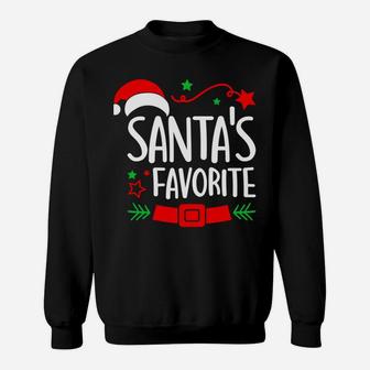 Santa's Favorite Math Teacher Funny Santa Christmas Gift Sweatshirt | Crazezy AU