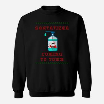 Santatizer Coming To Soon Sweatshirt - Monsterry DE