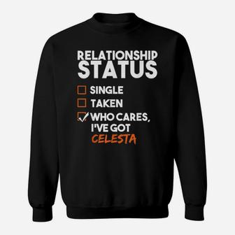 Sarcastic For Valentines I've Got Celesta Sweatshirt - Monsterry AU