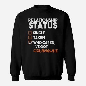 Sarcastic For Valentines I've Got Cor Anglais Sweatshirt - Monsterry UK